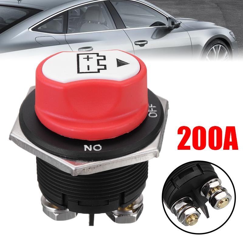Car Battery Master Disconnect Switch 200A / 32VDC
