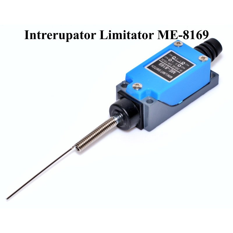Spring Limit Switch + Rod ME-8169, 10A, Voltage 250V AC