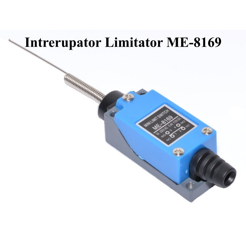 Spring Limit Switch + Rod ME-8169, 10A, Voltage 250V AC