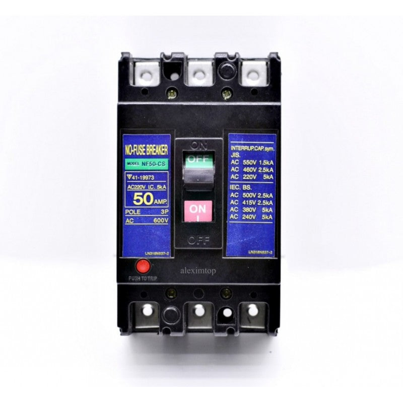Switch NF-50A, No-Fuse breaker, 220V, 50A, AC-600