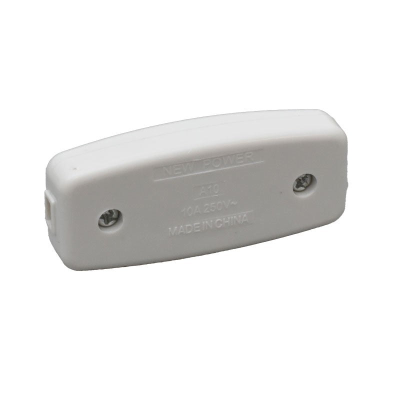 In-line Switch 10A / 250V White