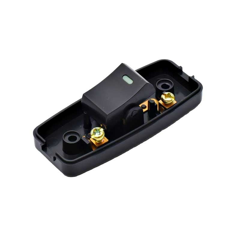 In-line Switch 10A / 250V Black
