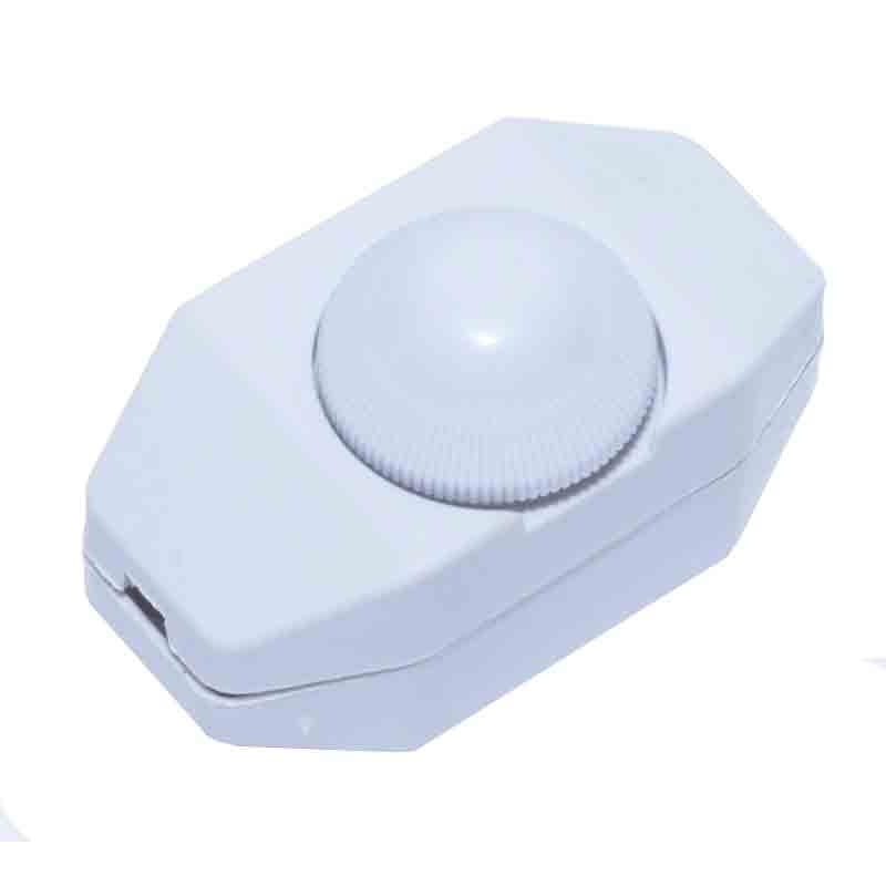 In-line Dimmer Switch 250V White
