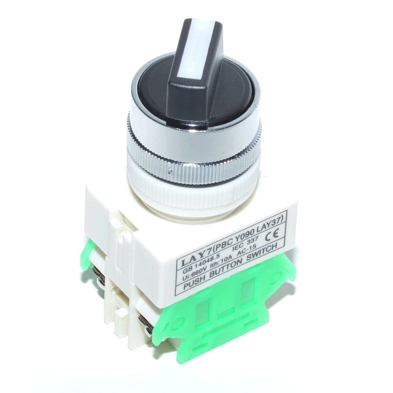 Switch ON-OFF-ON 10A LAY37