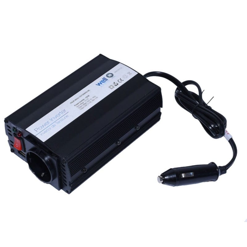 Car Power Inverter 150W, 12V-220V + USB