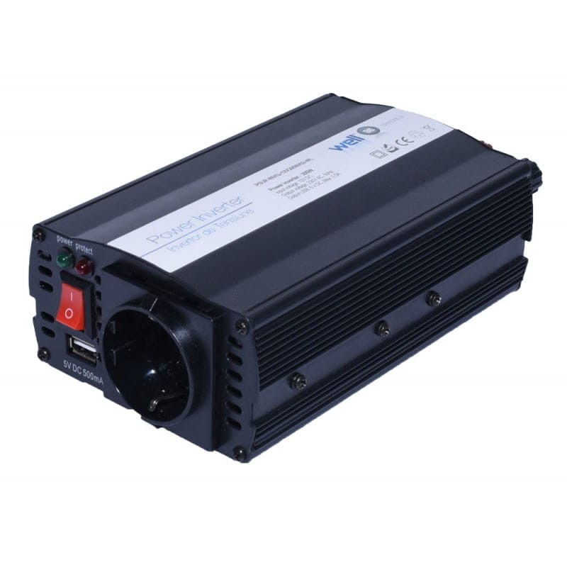 Car Power Inverter 300W, 12V-220V + USB