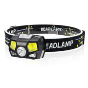 Professional LED Headlamp with Sensor and USB Charging