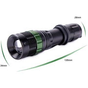 220V-12V Handheld Flashlight Cree XM-L T6 LED