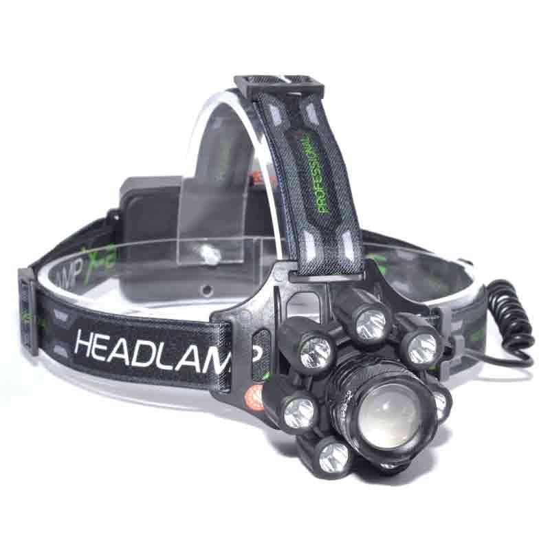 Headlamp with 9 LEDs BL-T88-8