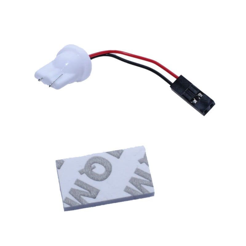 Car LED COB Dome Light, 36 LEDs, Cool White Light, Festoon/T10 Adapter, 6W