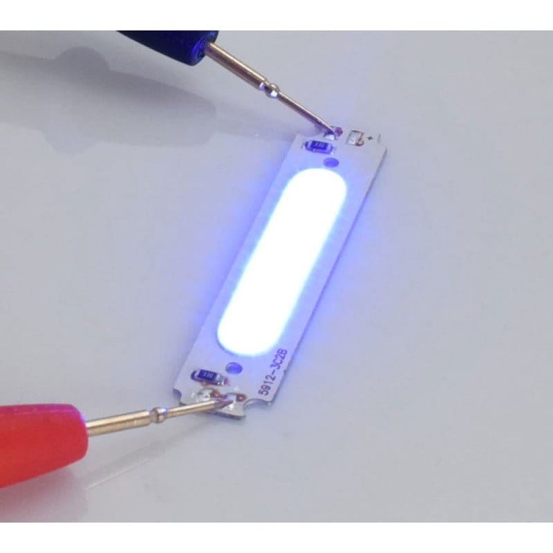 6-Segment LED Cob, 58X13MM, 2W, Blue Light
