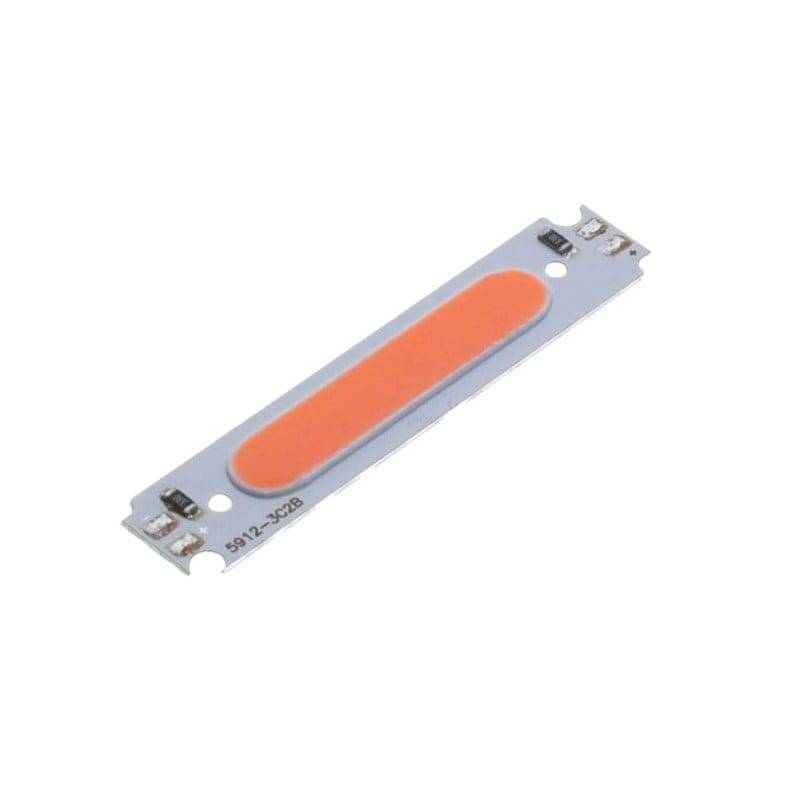 LED Cob with 6 LED segments, 58X13MM, 2W, Red Light