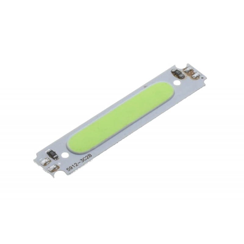 6-segment COB LED, 58X13MM, 2W, Green Light