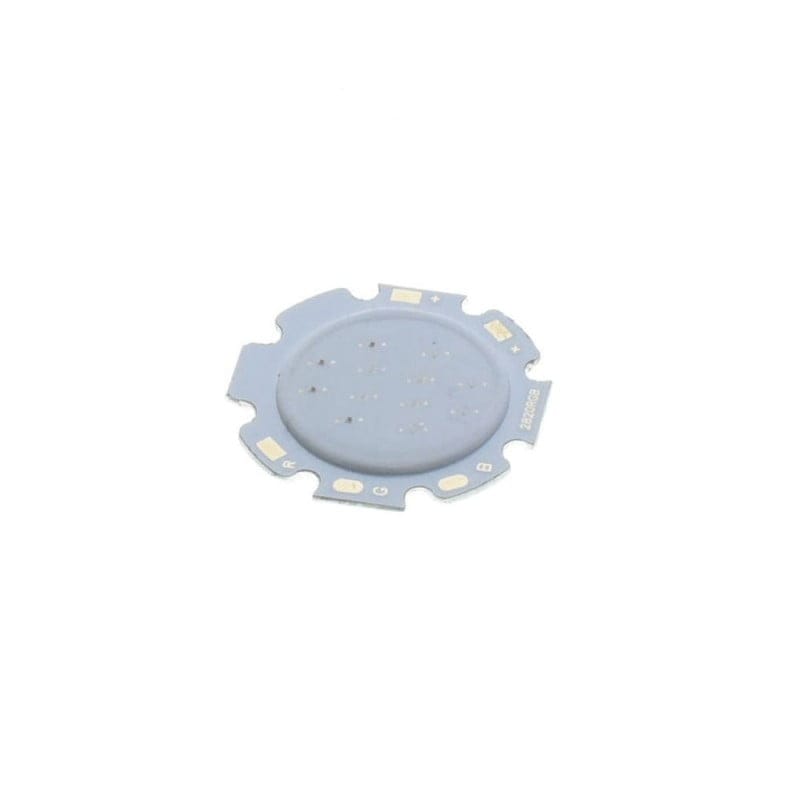 RGB COB LED, Power 6W, Size 28mm, Multicolor