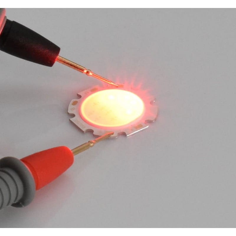 RGB COB LED, Power 6W, Size 28mm, Multicolor