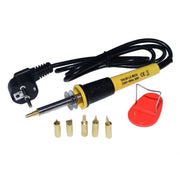 Soldering Iron with 5 Tips, 30 W