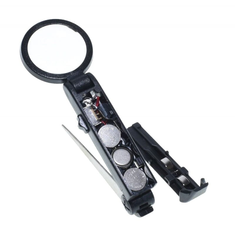 Magnifier with Tweezers and Light MG17134