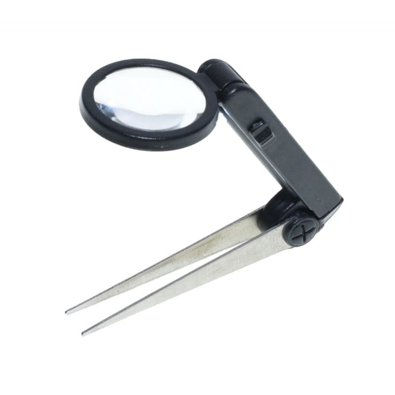 Magnifier with Tweezers and Light MG17134