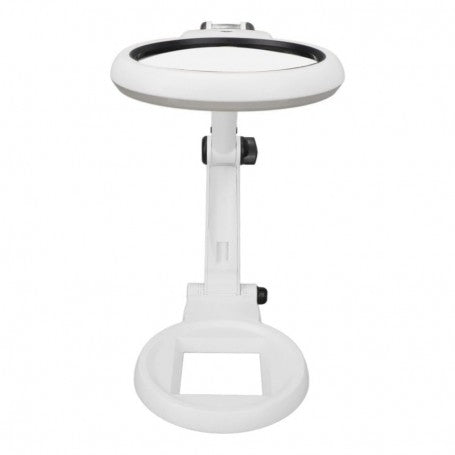 Marit Magnifying Glass 4X, 8X with Stand, 5H Lens and 24 LED / MG3B-1G