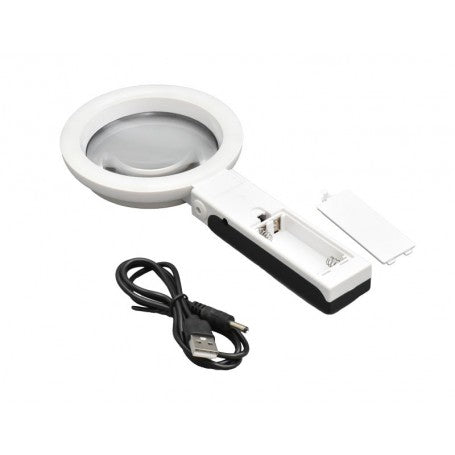 Magnifying Lamp 16x50mm with Light, Stand and Power Supply / TH-7020A