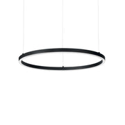 LED Chandelier, Premium, IdealLux Italy, ORACLE SLIM SP D70 ROUND BK 3000K