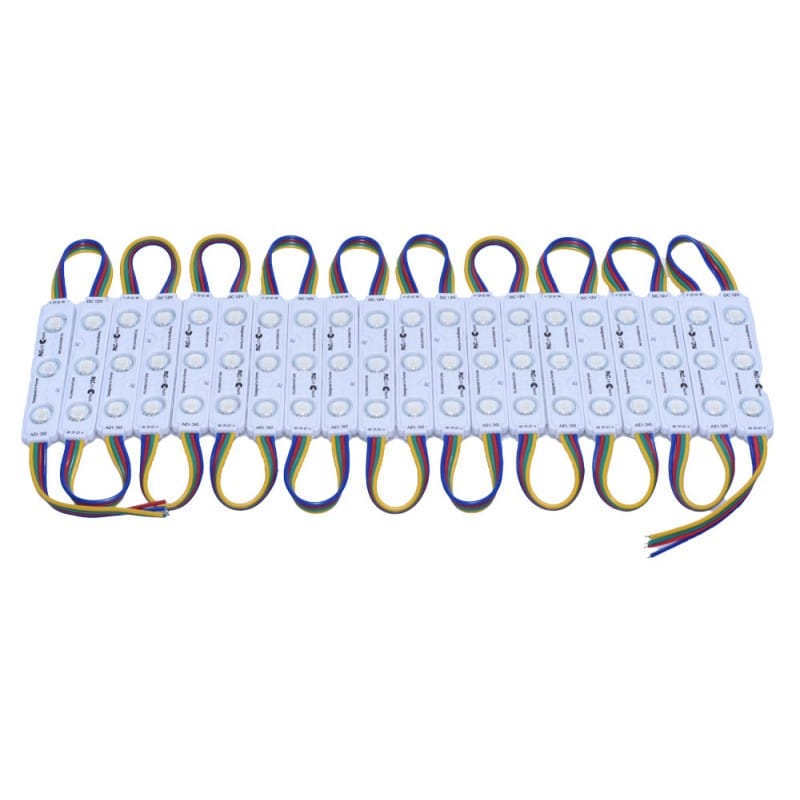 5050 RGB LED Module, 20 Pcs, 12V