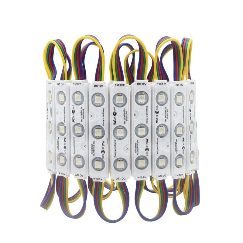 5050 RGB LED Module, 20 Pcs, 12V