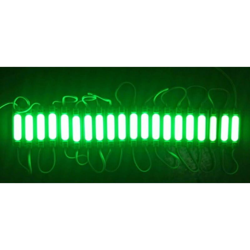 SMD 5730 COB LED Module, 12V, Green