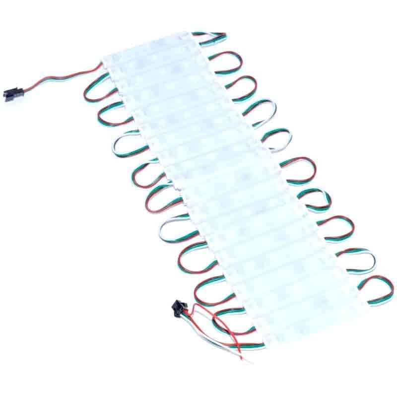 LED Module Group, Set of 20 pcs, 12V, RGB