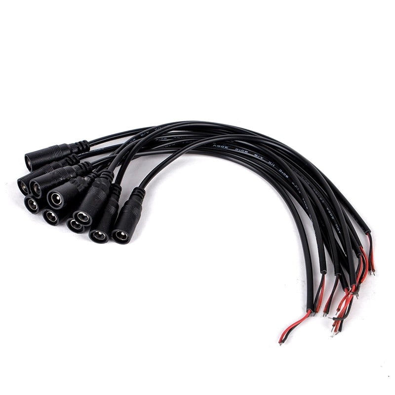 DC Power Jack 2.1/5.5MM Female with 60cm Cable