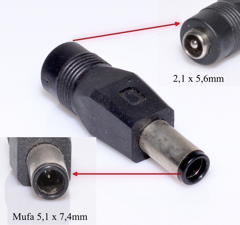 DC Power Jack 5x7.4/2.1 mm