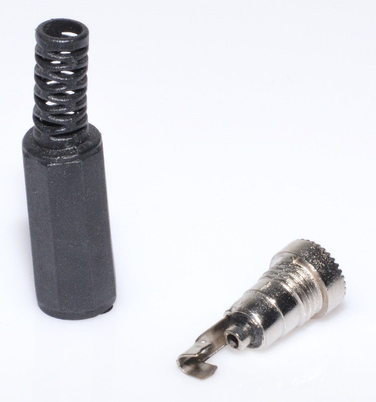Female DC Power Jack 2.1mm, Cable Mount
