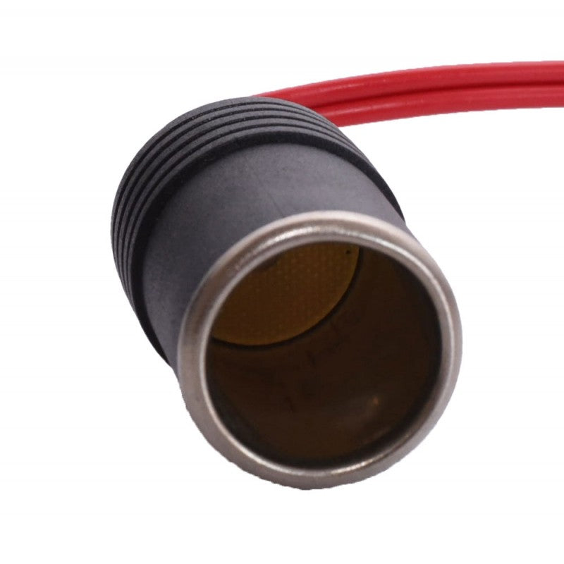 Car Cigarette Lighter Plug with Alligator Clips and Switch