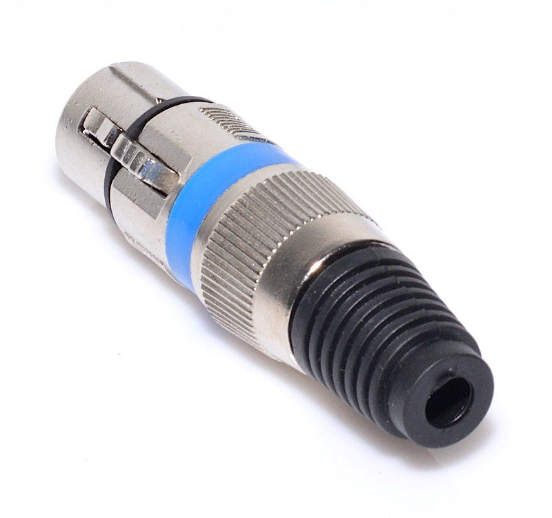 Blue Female Cannon Plug