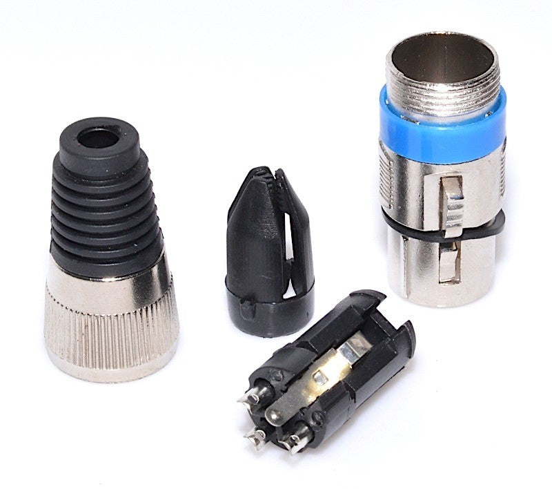 Blue Female Cannon Plug