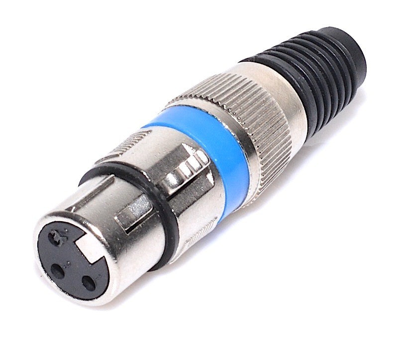 Blue Female Cannon Plug