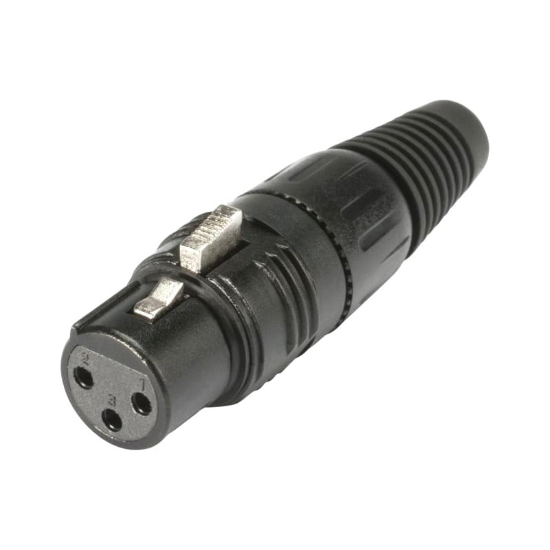 Female XLR Cable Connector