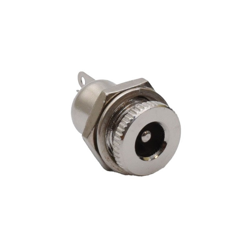 DC Power Jack 2.1mm Female Metal / Panel Mount