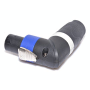 90° Angled Speak-on Male 4-Pin Speaker Connector