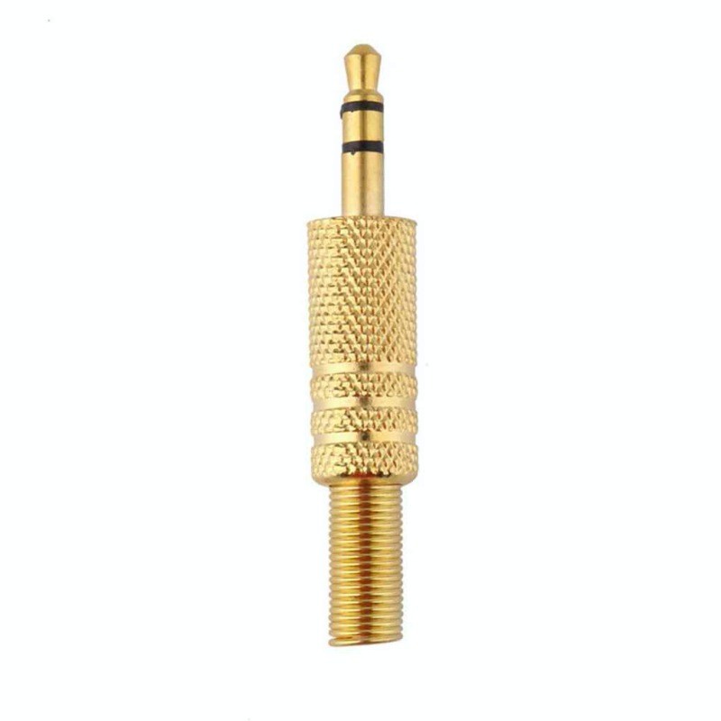 3.5mm Male Stereo Jack Gold