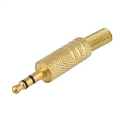 3.5mm Male Stereo Jack Gold