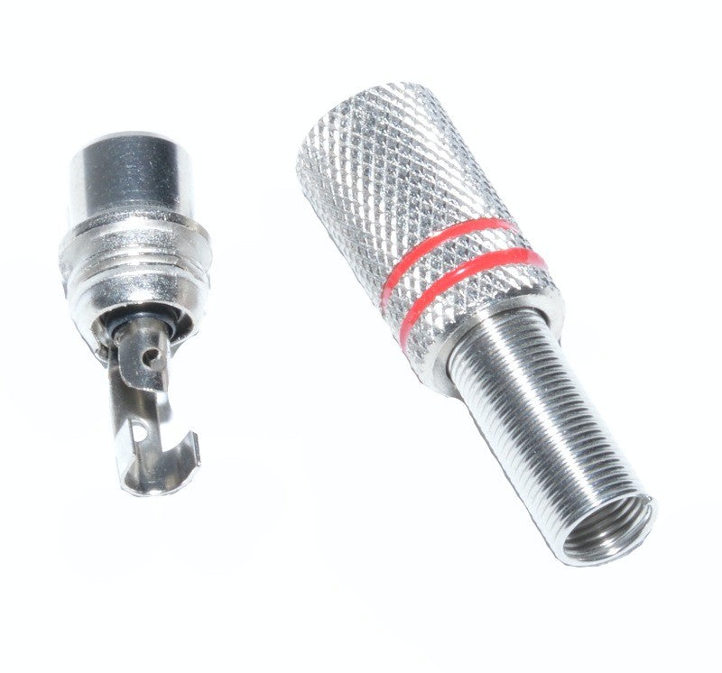 RCA Female Metal Connector, Red