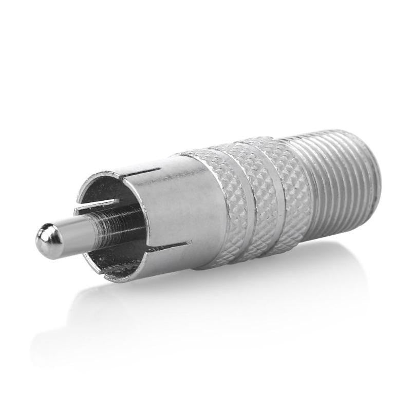 RCA Male Plug to F Female Jack