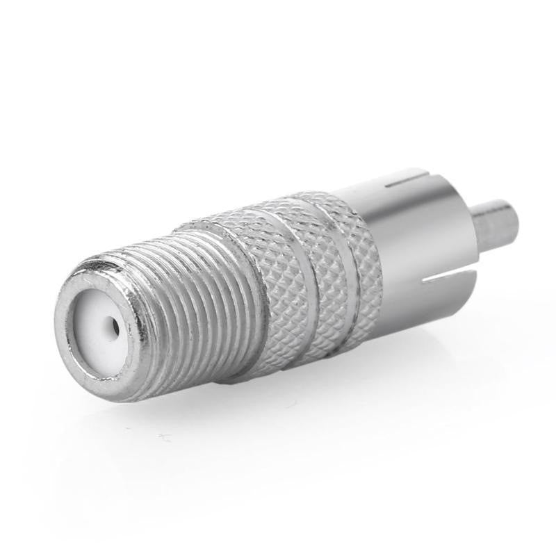 RCA Male Plug to F Female Jack