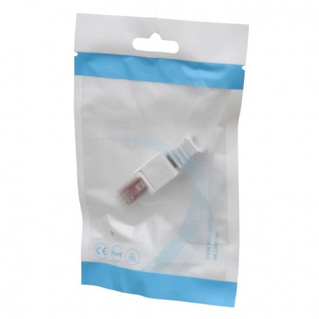 RJ45 CAT 6 Connector - UTP Plastic / No Crimp