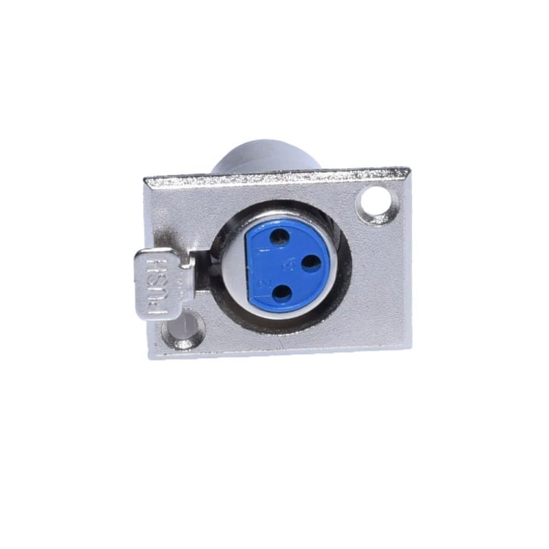 XLR Female Panel Mount Connector