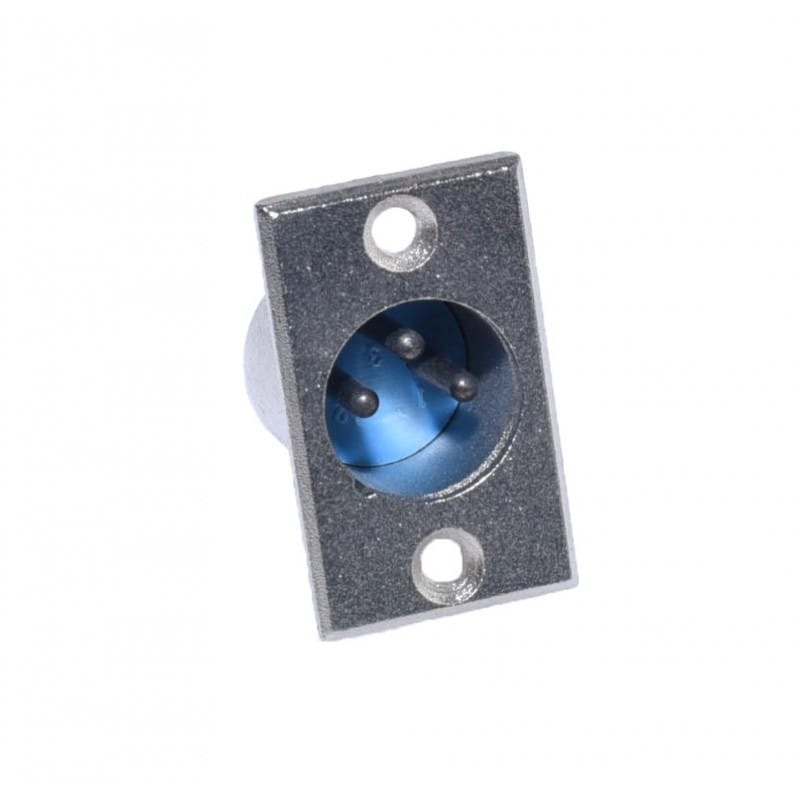 Panel Mount Male XLR Connector