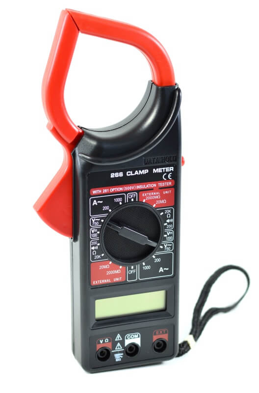 Multimeter-Clamp Meter, Pliers, LCD Display