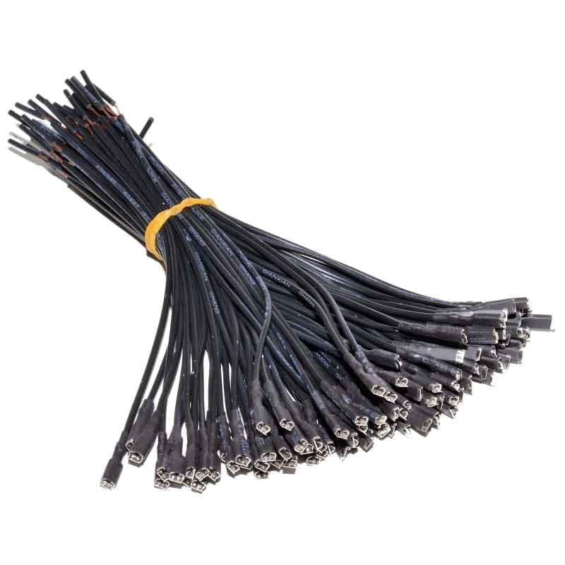 Female Electrical Connector with 2.8mm Wire, 100Pcs/Set