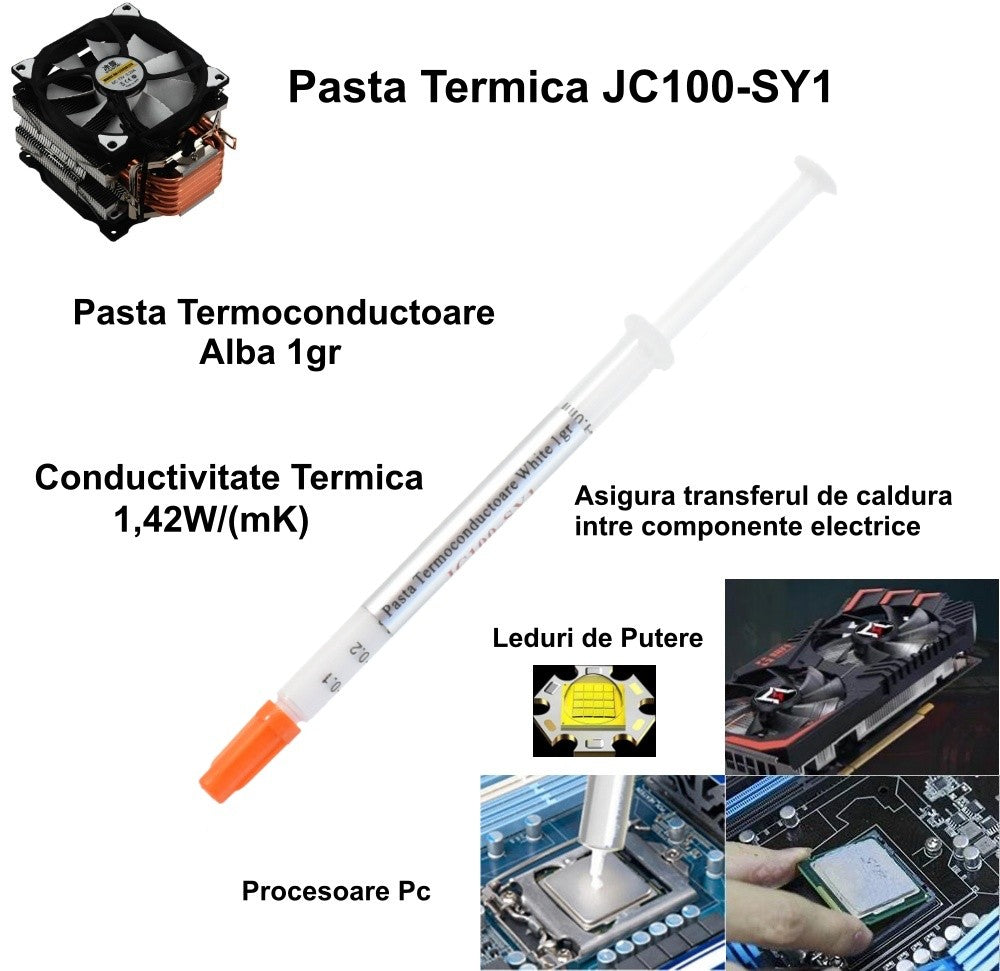 Thermal Paste JC100-SY1 / White 1gr